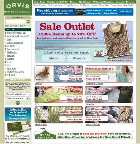 Orvis Sale Shop